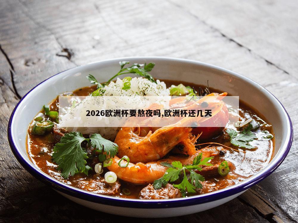 2026欧洲杯要熬夜吗,欧洲杯还几天